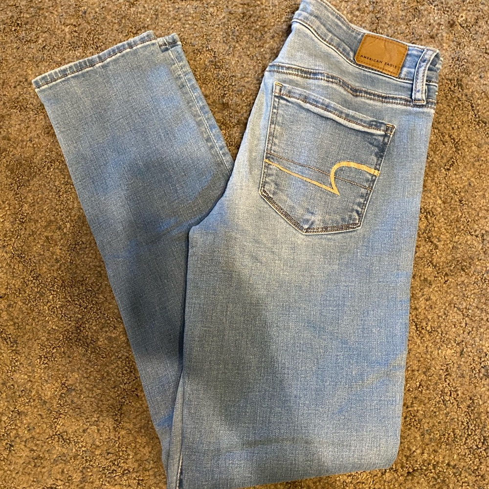 AE super stretch skinny jeans